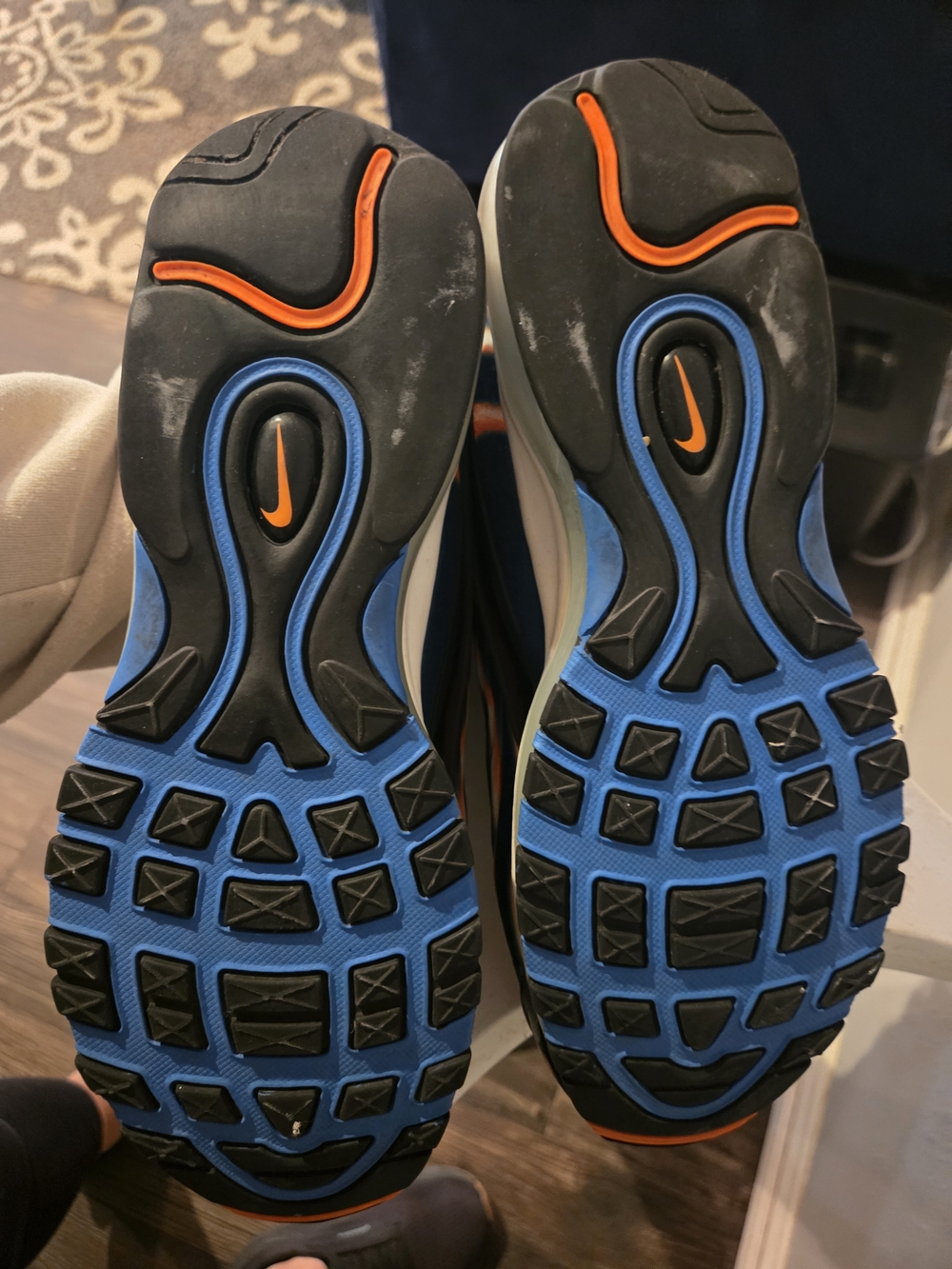 Nike Air Max Deluxe Blue Force Men's Sneakers - Picture 3 of 7